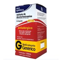 Dexclorfeniramina 2mg Xpe 120ml