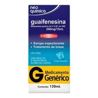 Guaifenesina Cereja 120ml - Gen Neo Qui