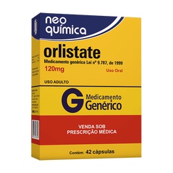 Orlistate 120mg C/42 Gen -venceu 09-24