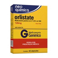 Orlistate 120mg C/42 Gen
