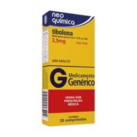 Tibolona 2,5mg 28cpr Neo Quimica