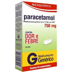 Paracetamol 750mg 20cp Venceu 11-24