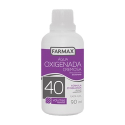Agua Oxig 40 Vol Farmax 90ml