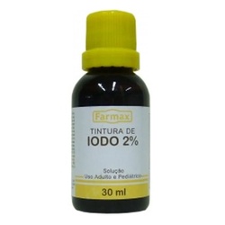 Tintura De Iodo 30ml Farmax