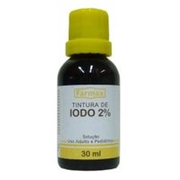 Tintura De Iodo 30ml Farmax