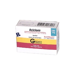 Aciclovir 200mg 25cpr - Rambax