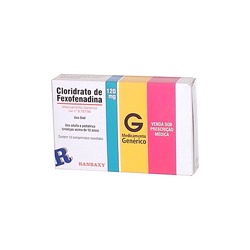 Fexofenadina 120mg 10cpr - Rambaxy