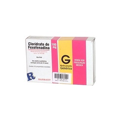 Fexofenadina 180mg 10cpr - Rambaxy