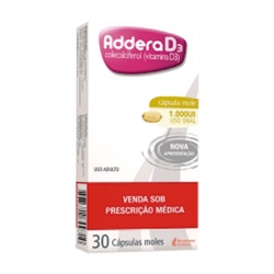 Addera D3 1.000ui 30cps Venceu 01-25