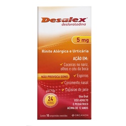 Desalex 5mg 10cp Rev