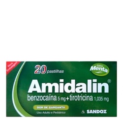 Amidalin 5+1,035mg  20past. Me