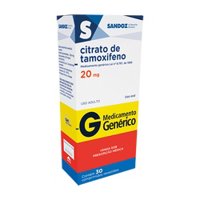 Tamoxifeno 20mg 30 Cp Sandoz