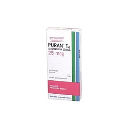 Puran T4 25mcg 30cpr