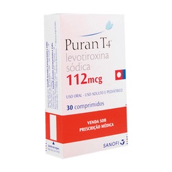 Puran T4 112mcg 30cpr