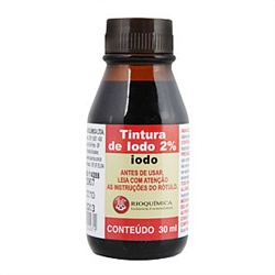 Tintura De Iodo 30ml Rioquimica