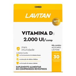 Lavitan Vitamina 2000ui 30cpr
