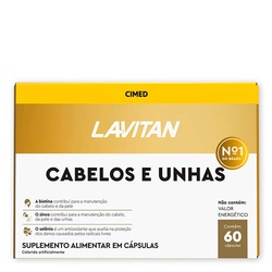 Lavitan Cabelos E Unhas C/60