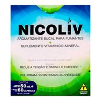 Nicoliv 60 Caps + Sol Spr 50ml