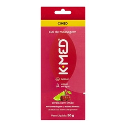 K-med Lubrificante Cereja Com Limao 50g