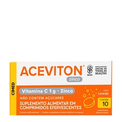 Aceviton Zinco 10cpr Efv