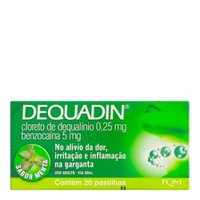 Dequadin Menta 20 Un