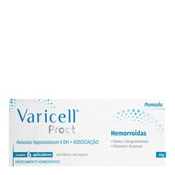 Varicell Pom Proct 25g 6aplicadores