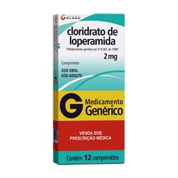 Loperamida 2mg Gen 12cpr - Globo