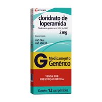 Loperamida 2mg Gen 12cpr - Globo