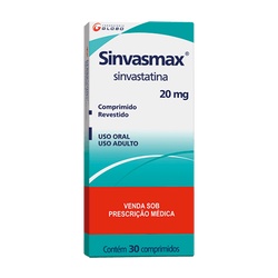 Sinvasmax 20mg 30cp
