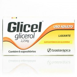 Supositorio Glicerina Adulto 6un Glicel