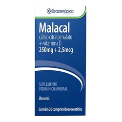 Malacal 250mg + 2,5mcg 30comp 42g