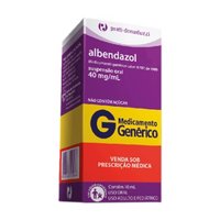 Albendazol 400mg Susp 10ml - Prati