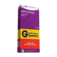 Glibenclamida 5mg 30cp - Gen Prat