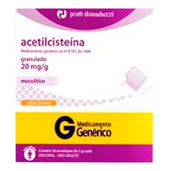 Acetilcisteina 100mg 16 Env - Prati