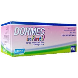 Dormec Acido Acetil Infantil 100mg 10cp