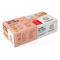 Luva Vinil S/po Tam G Descarpack