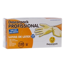 Luva Latex G Dkp C/po (verde)
