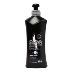 Cr Pentear Seda 300ml Preto Luminosos