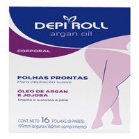 Folhas Depilatoria Depirol Argan - Vence