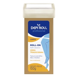 Cera Depil Depiroll Trad Tampa Fixa 100g