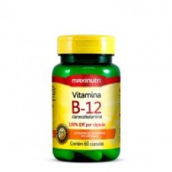 Vitamina B12 100% 60cps - Venceu