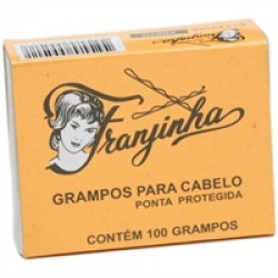 Grampo Franjinha Preto N°5 100un