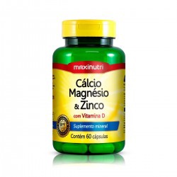 Calcio+magnesio+zinco 600mg 60caps - Max