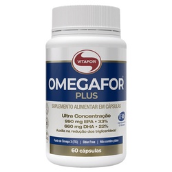 Omegafor Plus 1000mg 60caps - Vitafor