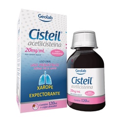 Cisteil 20mg/ml Infantil Framboesa 120ml