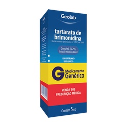 Brimonidina 2% 5ml - Geolab