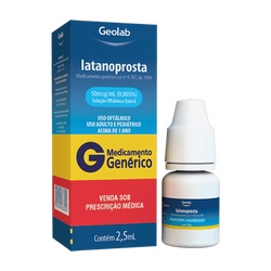 Latanoprosta Col 2,5ml - Geolab Gelad