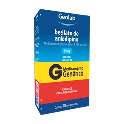 Anlodipino 5mg 30cpr - Geolab