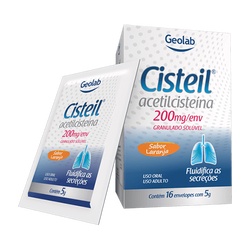 Cisteil 200mg Ad Laranja 16env - Venceu