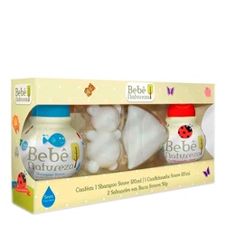 Kit Bebe Nat Sh/cond/2 Sab